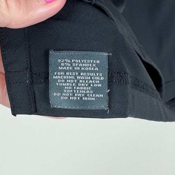 Turtleson Mens Golf Polo Shirt Black Srixon Embroidery Logo Size Medium EUC!!!! - Picture 4 of 7